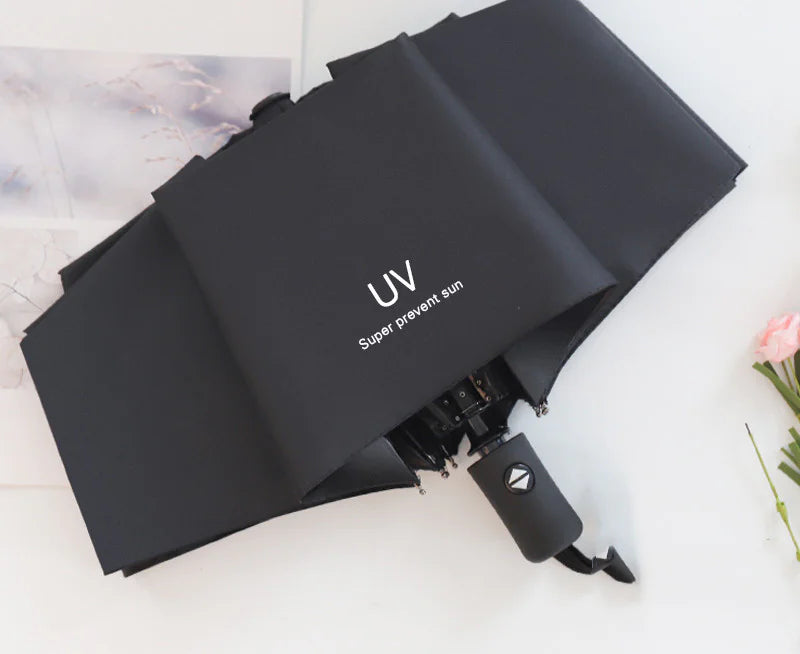 Automatic Sun & Rain Folding Umbrella