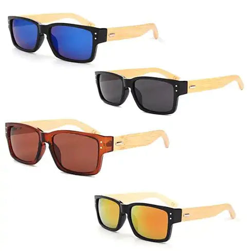 WANDERLUST SUNGLASSES ECO Friendly Made from Bamboo Wood And Recycled Plastic Material