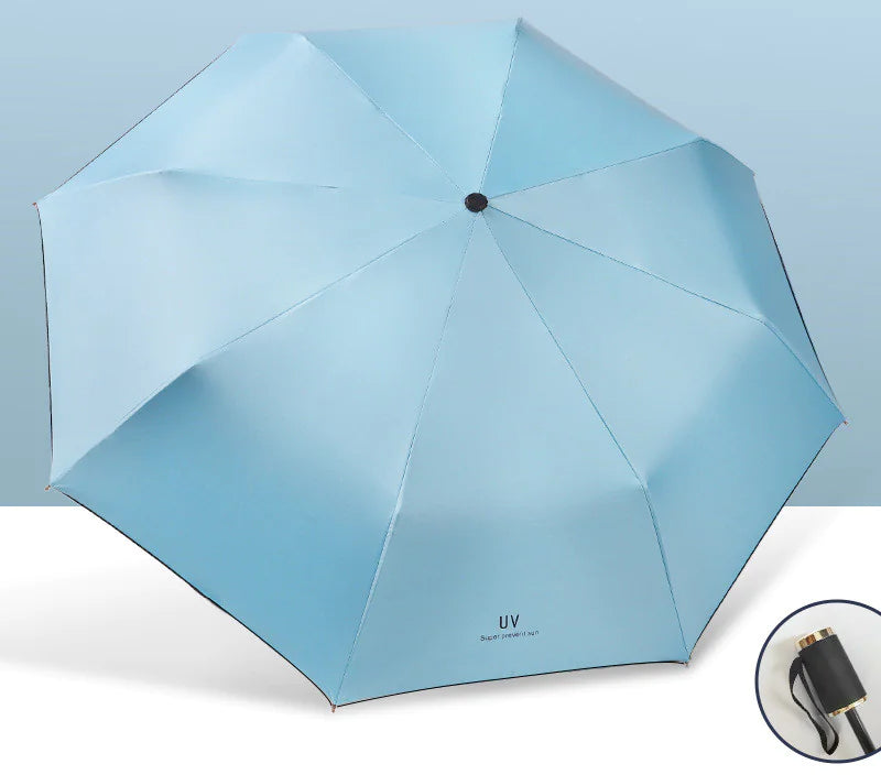 Automatic Sun & Rain Folding Umbrella