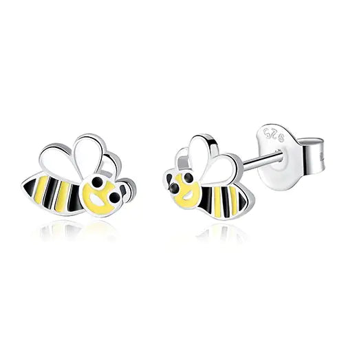 Cartoon Bee Earrings Jewelry