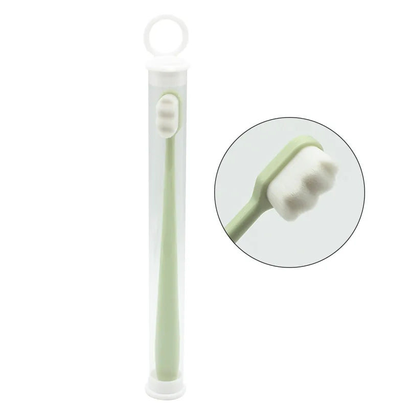 Portable Ultra-fine Soft Hair Toothbrush with Eco-Friendly Box