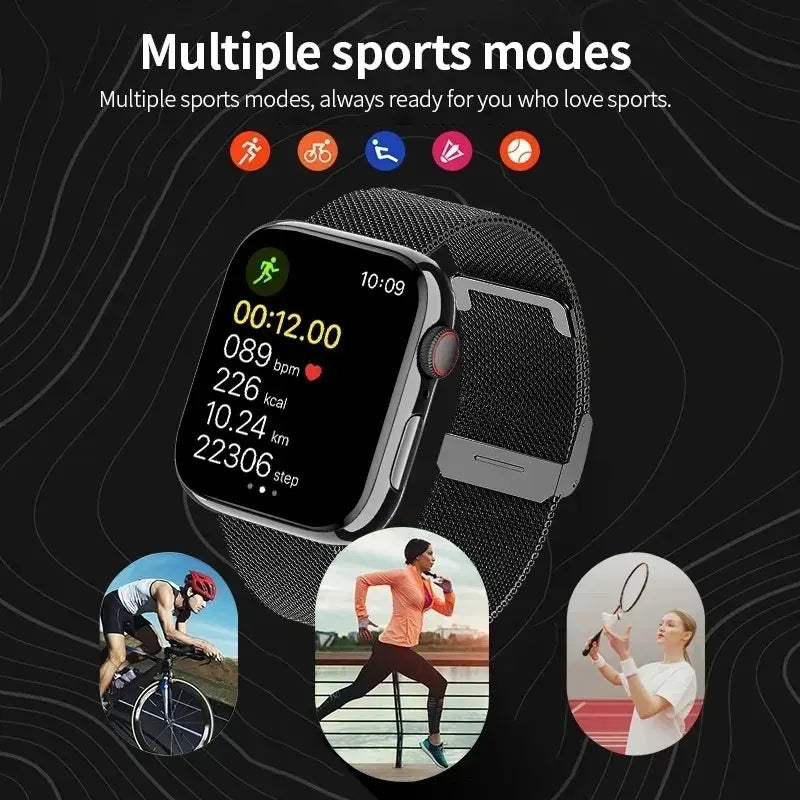 Men's Sport Smartwatch Bluetooth GPS Health Monitoring