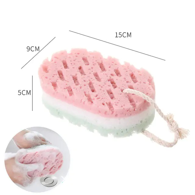 Body Shower Exfoliating Bath Sponge