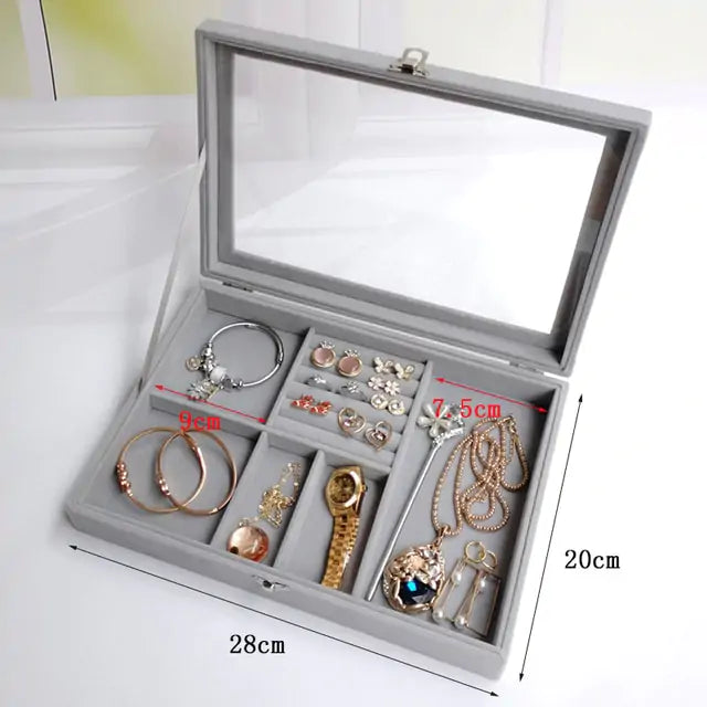 Velvet Jewelry Organizer