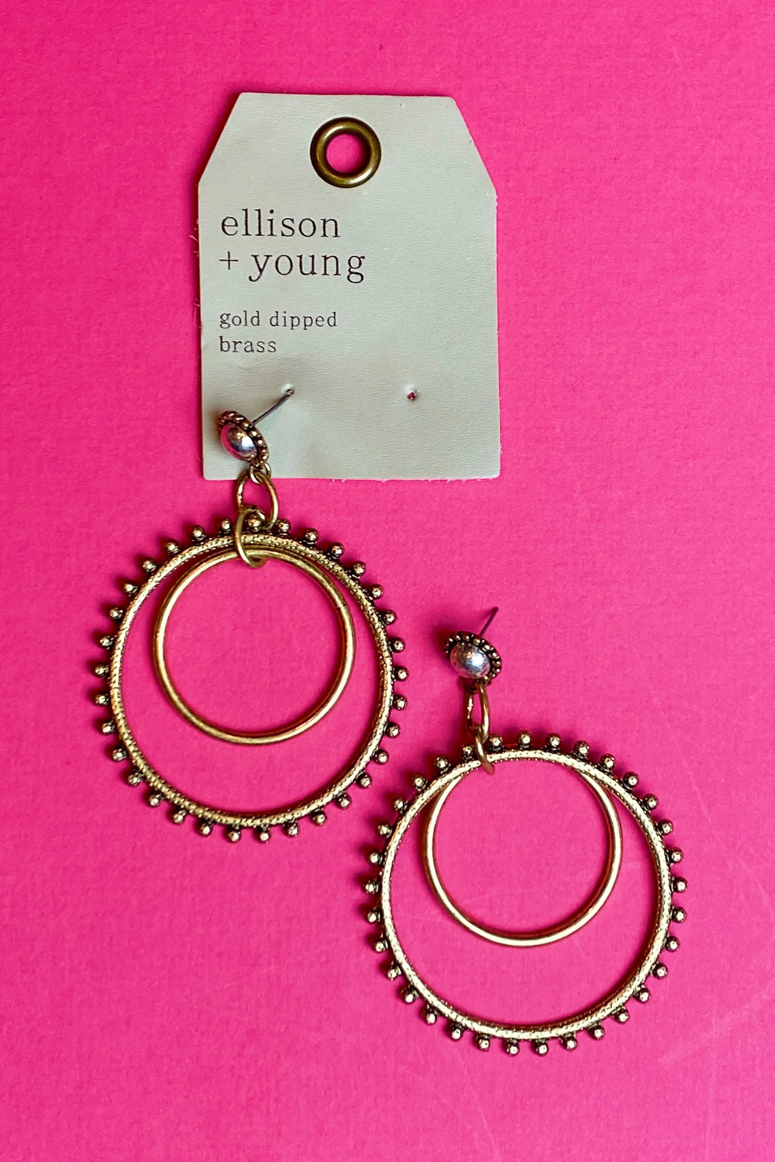 Double The Fun Hoop Earrings