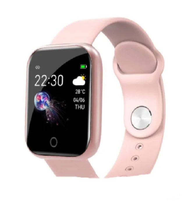 Steel and Silicone Smart Watch