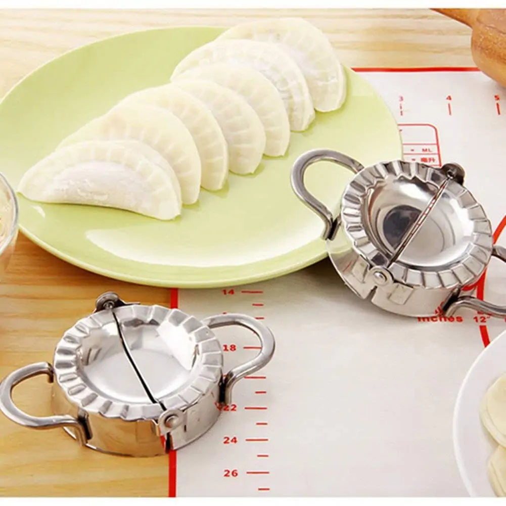 Eco-Friendly Stainless Steel Dumpling Maker and Dough Press