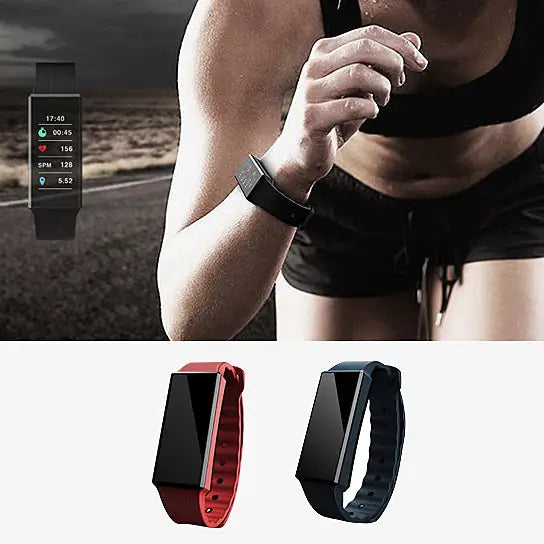 Rainbow OLED Screen Smart Fit Health Monitoring And Activity Tracker Watch