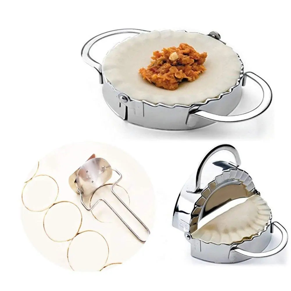 Eco-Friendly Stainless Steel Dumpling Maker and Dough Press