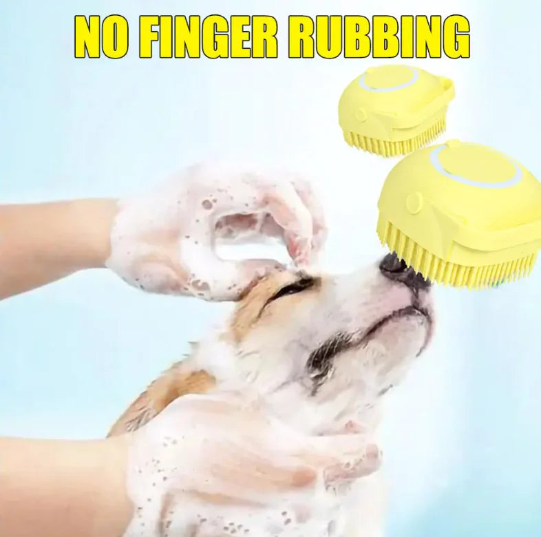 Soft Pet Bath Scrubber