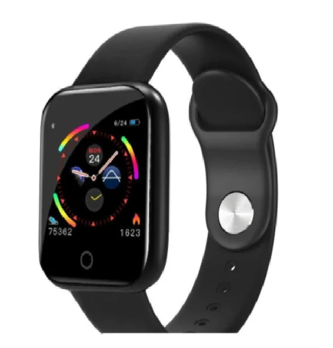 Steel and Silicone Smart Watch