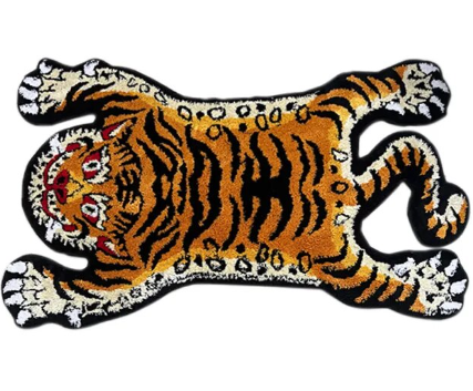 Home Decor Tibetan Tiger Mat